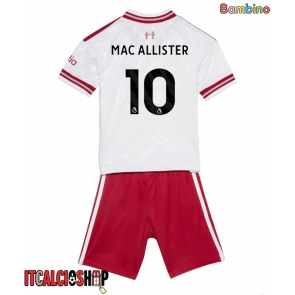 Liverpool Alexis Mac Allister #10 Seconda Maglia Bambino 2026-27 Manica Corta (+ Pantaloni corti)
